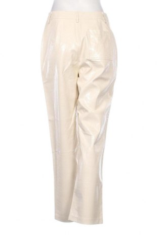 Дамски кожен панталон LeGer By Lena Gercke X About you, Размер M, Цвят Екрю, Цена 87,00 лв.