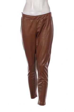 Γυναικείο παντελόνι δερμάτινο Mat., Μέγεθος M, Χρώμα Καφέ, Τιμή 2,87 €