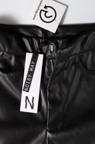 Pantaloni de piele pentru damă Noisy May, Mărime S, Culoare Negru, Preț 80,20 Lei