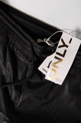 Dámske kožené nohavice  ONLY, Veľkosť M, Farba Čierna, Cena  10,86 €