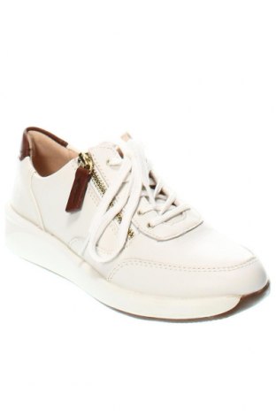 Γυναικεία παπούτσια Clarks, Μέγεθος 35, Χρώμα Λευκό, Τιμή 53,87 €