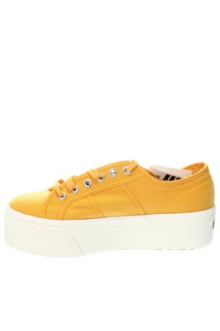 Дамски обувки Superga, Размер 38, Цвят Жълт, Цена 32,20 лв.