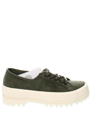 Дамски обувки Superga, Размер 36, Цвят Зелен, Цена 43,70 лв.
