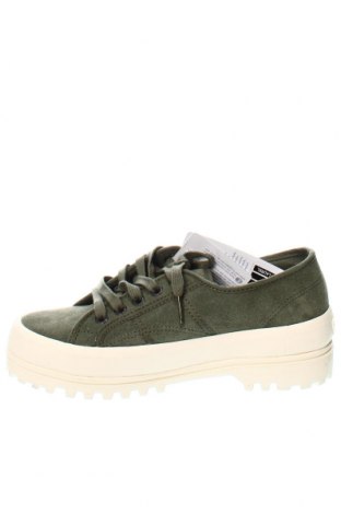 Дамски обувки Superga, Размер 36, Цвят Зелен, Цена 38,00 лв.