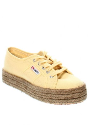 Γυναικεία παπούτσια Superga, Μέγεθος 36, Χρώμα Κίτρινο, Τιμή 82,99 €