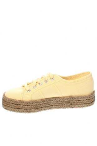 Γυναικεία παπούτσια Superga, Μέγεθος 36, Χρώμα Κίτρινο, Τιμή 21,58 €