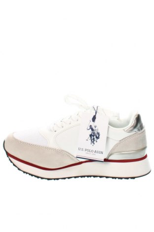 Γυναικεία παπούτσια U.S. Polo Assn., Μέγεθος 36, Χρώμα Λευκό, Τιμή 82,99 €