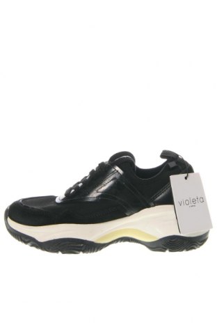 Дамски обувки Violeta by Mango, Размер 36, Цвят Черен, Цена 54,00 лв.