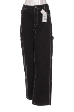 Γυναικείο παντελόνι Bershka, Μέγεθος XL, Χρώμα Μαύρο, Τιμή 13,99 €