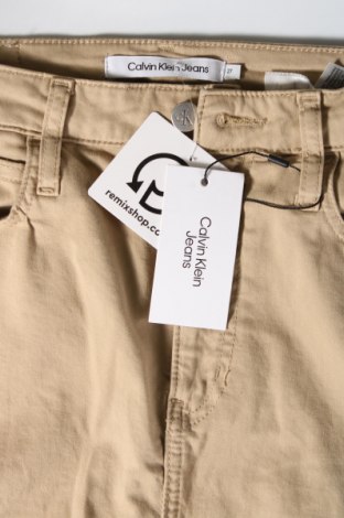 Spódnica Calvin Klein Jeans, Rozmiar S, Kolor Beżowy, Cena 290,53 zł