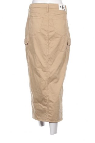 Spódnica Calvin Klein Jeans, Rozmiar S, Kolor Beżowy, Cena 290,53 zł