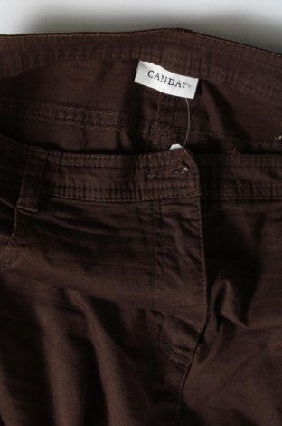 Дамски панталон Canda, Размер XL, Цвят Кафяв, Цена 7,25 лв.