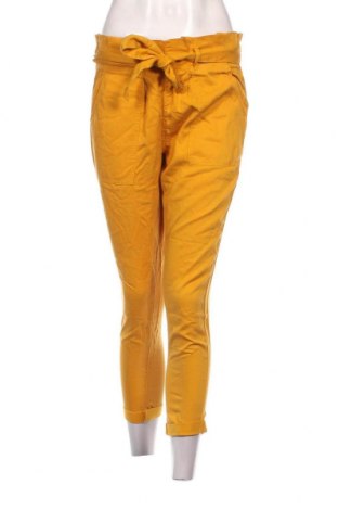Γυναικείο παντελόνι Clockhouse, Μέγεθος XS, Χρώμα Κίτρινο, Τιμή 4,66 €