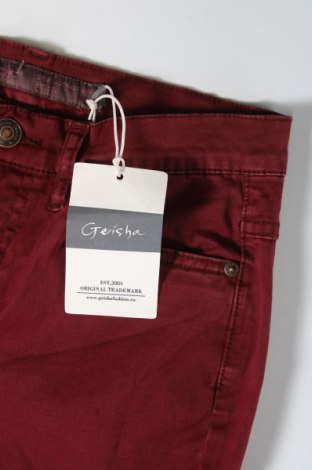 Дамски панталон Geisha, Размер XS, Цвят Червен, Цена 53,08 лв.