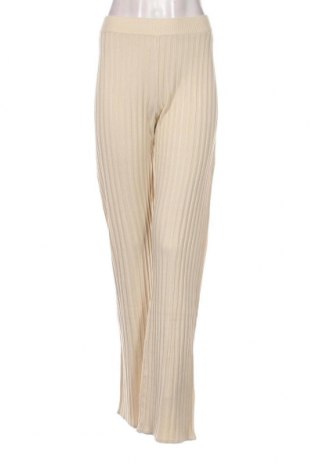 Γυναικείο παντελόνι Gina Tricot, Μέγεθος L, Χρώμα Εκρού, Τιμή 12,25 €