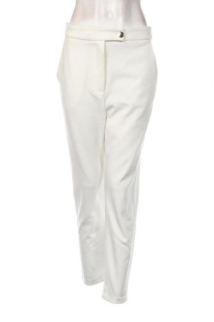 Γυναικείο παντελόνι Guido Maria Kretschmer for About You, Μέγεθος M, Χρώμα Λευκό, Τιμή 11,21 €