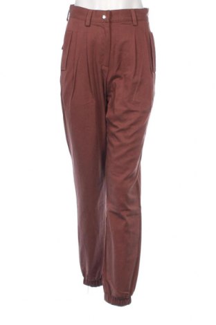 Дамски панталон Guido Maria Kretschmer for About You, Размер S, Цвят Кафяв, Цена 15,66 лв.