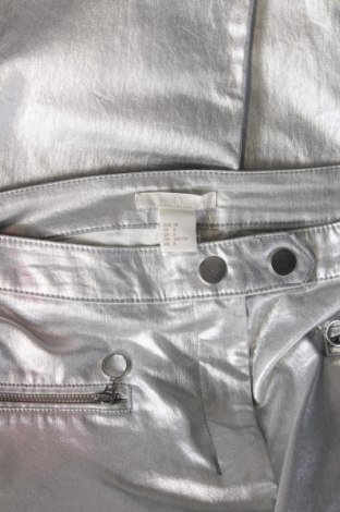Pantaloni de femei H&M, Mărime M, Culoare Argintiu, Preț 128,88 Lei
