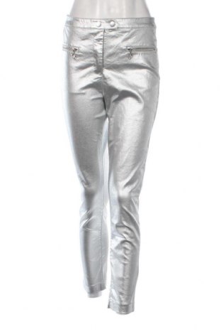 Pantaloni de femei H&M, Mărime M, Culoare Argintiu, Preț 32,22 Lei