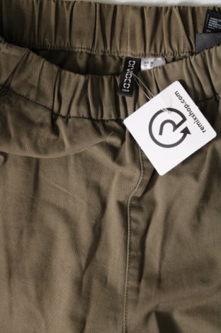 Pantaloni de femei H&M Divided, Mărime S, Culoare Verde, Preț 31,48 Lei