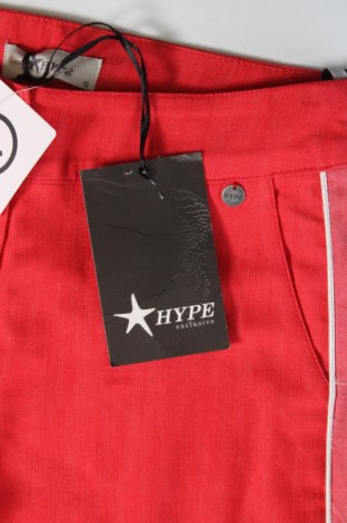 Damskie spodnie Hype, Rozmiar S, Kolor Czerwony, Cena 41,74 zł