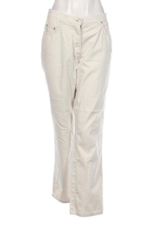 Pantaloni de femei Joy, Mărime L, Culoare Ecru, Preț 264,25 Lei