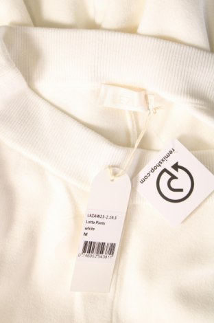 Дамски панталон LEZU, Размер M, Цвят Бял, Цена 58,40 лв.