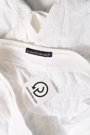 Дамски панталон Luisa Cerano, Размер XL, Цвят Бял, Цена 19,60 лв.