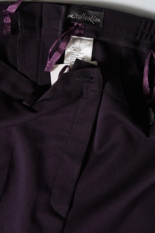 Damskie spodnie M. Collection, Rozmiar L, Kolor Fioletowy, Cena 35,59 zł