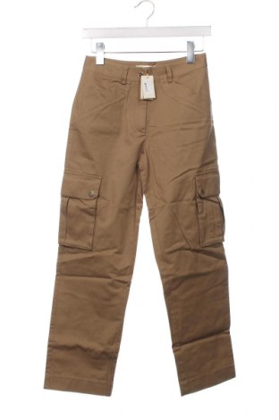 Дамски панталон Maje, Размер XS, Цвят Кафяв, Цена 110,29 лв.