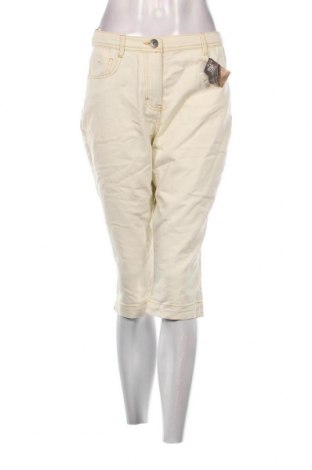 Дамски панталон Marks & Spencer, Размер L, Цвят Екрю, Цена 54,00 лв.
