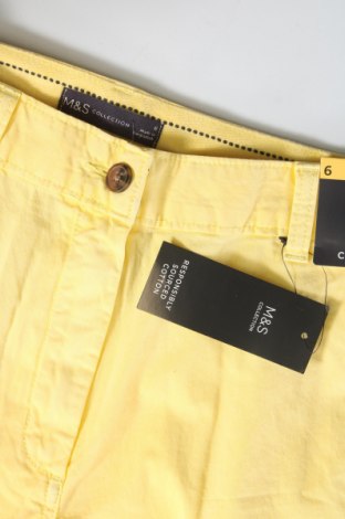 Pantaloni de femei Marks & Spencer, Mărime XS, Culoare Galben, Preț 69,28 Lei