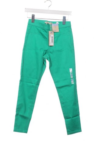 Дамски панталон Marks & Spencer, Размер XS, Цвят Зелен, Цена 17,28 лв.