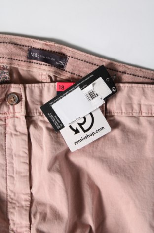 Дамски панталон Marks & Spencer, Размер XL, Цвят Пепел от рози, Цена 54,00 лв.