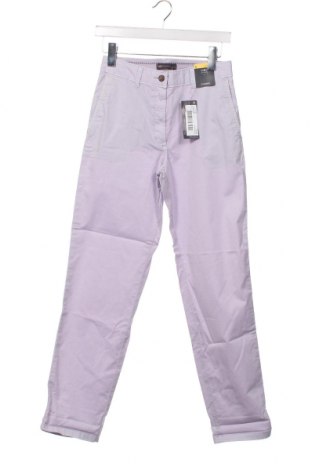 Дамски панталон Marks & Spencer, Размер XS, Цвят Лилав, Цена 21,06 лв.