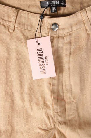 Дамски панталон Missguided, Размер S, Цвят Бежов, Цена 28,06 лв.