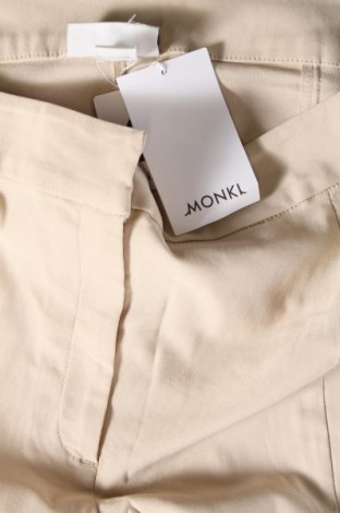 Pantaloni de femei Monki, Mărime XXL, Culoare Bej, Preț 62,86 Lei