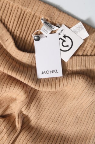 Γυναικείο παντελόνι Monki, Μέγεθος L, Χρώμα  Μπέζ, Τιμή 10,61 €