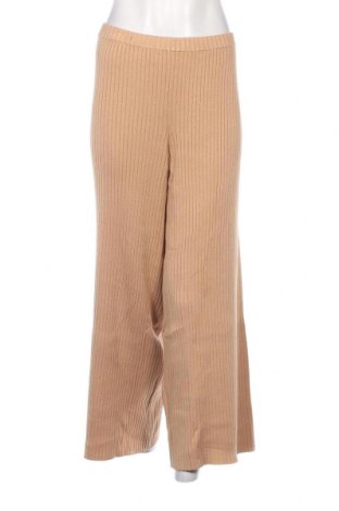 Pantaloni de femei Monki, Mărime L, Culoare Bej, Preț 80,59 Lei