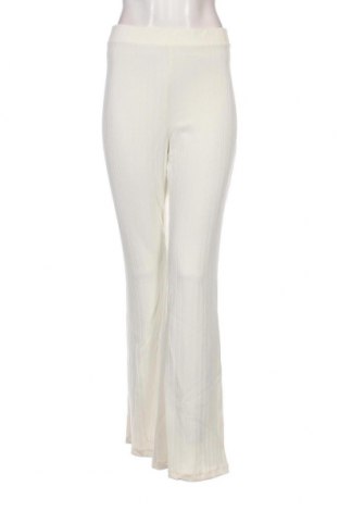 Γυναικείο παντελόνι Monki, Μέγεθος L, Χρώμα Λευκό, Τιμή 8,84 €