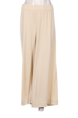 Pantaloni de femei Monki, Mărime L, Culoare Bej, Preț 161,18 Lei