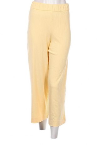 Γυναικείο παντελόνι Monki, Μέγεθος XS, Χρώμα Κίτρινο, Τιμή 5,56 €