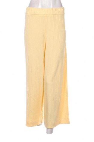 Pantaloni de femei Monki, Mărime M, Culoare Galben, Preț 33,85 Lei