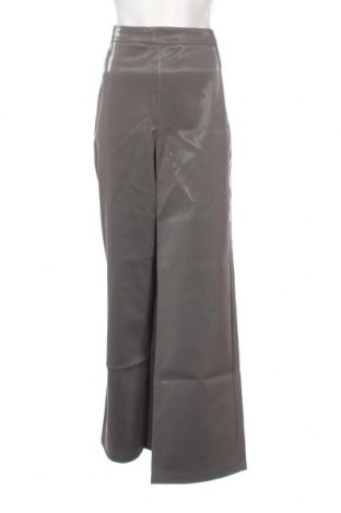 Дамски панталон NA-KD, Размер XL, Цвят Сив, Цена 13,05 лв.