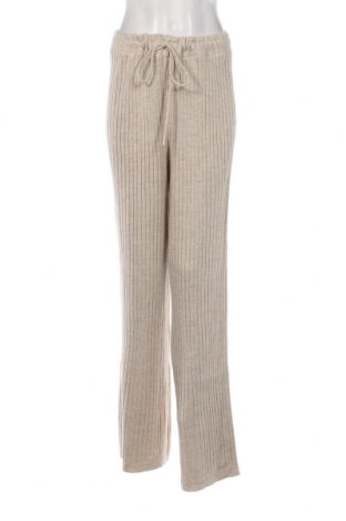 Pantaloni de femei Nasty Gal, Mărime L, Culoare Ecru, Preț 171,71 Lei