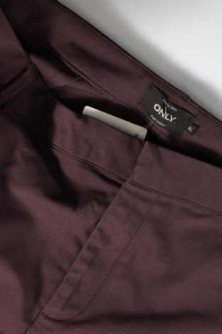 Дамски панталон ONLY, Размер XL, Цвят Кафяв, Цена 15,20 лв.