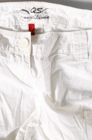 Pantaloni de femei Q/S by S.Oliver, Mărime L, Culoare Alb, Preț 95,39 Lei
