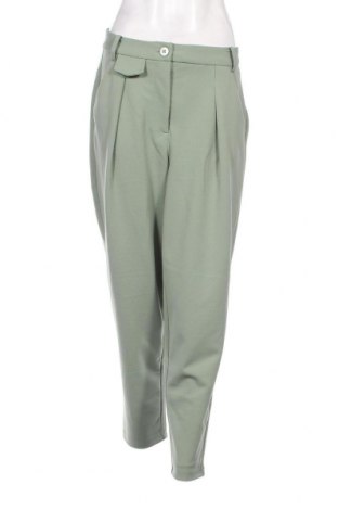 Pantaloni de femei Reserved, Mărime L, Culoare Verde, Preț 40,69 Lei