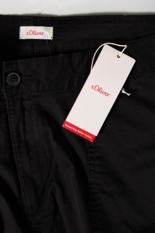Дамски панталон S.Oliver, Размер XXL, Цвят Черен, Цена 87,00 лв.