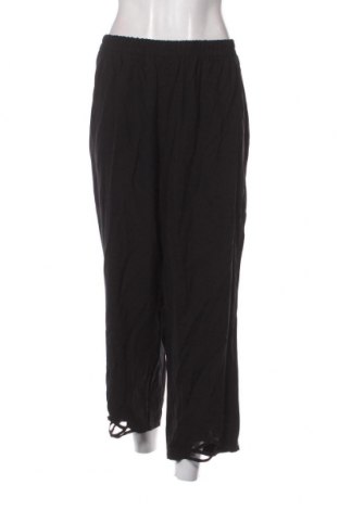 Γυναικείο παντελόνι Sempre piu by Chalou, Μέγεθος XL, Χρώμα Μαύρο, Τιμή 11,66 €